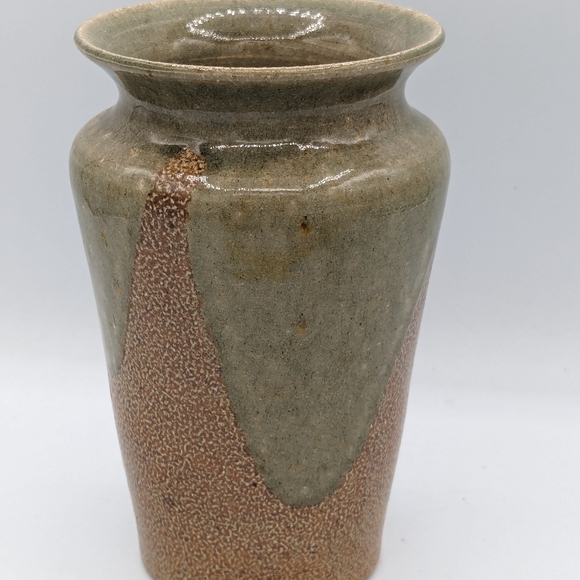 Turn and Burn Pottery Seagrove NC D. Triece Vase - Picture 6 of 9